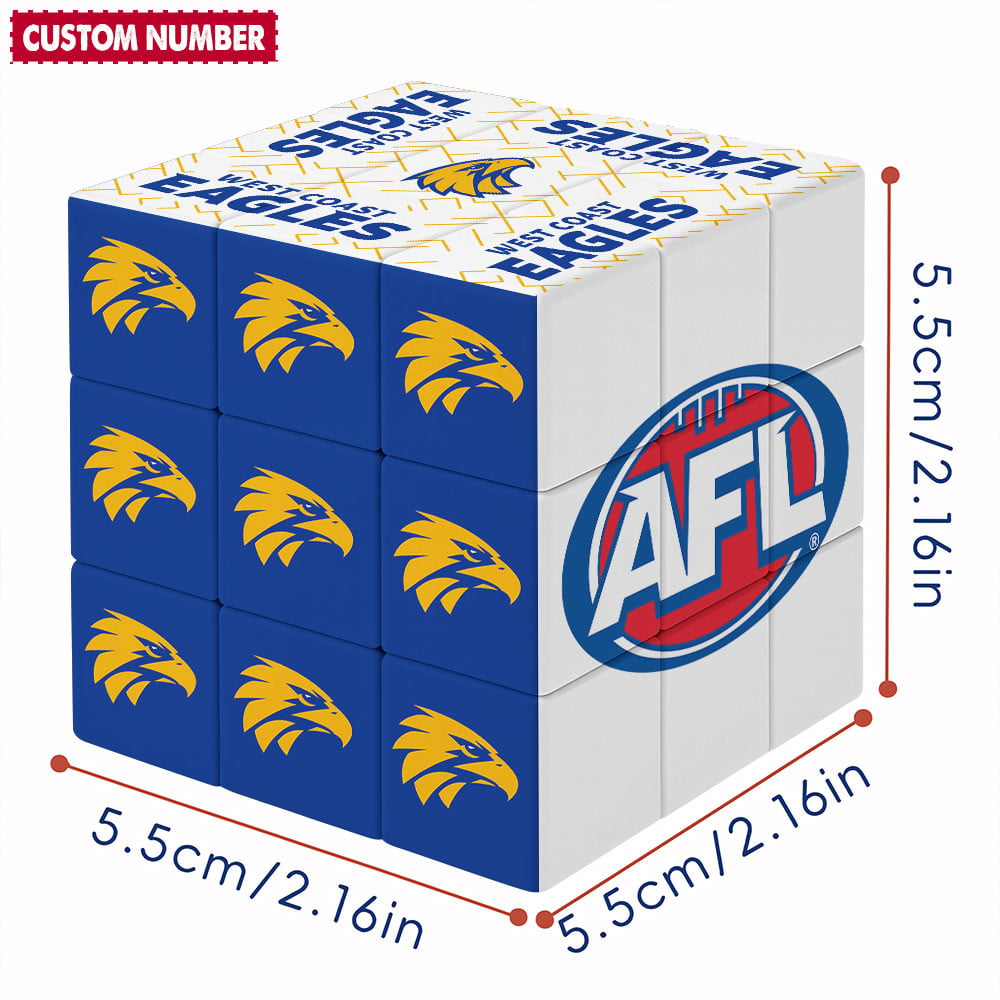 WCE x AFL Personalized Rubik Cube Gifts For Fan DDT CTND