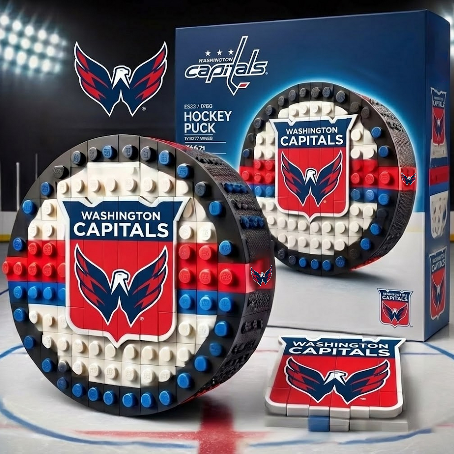 NHL Hockey Game Building Blocks 0512 DDT CTND