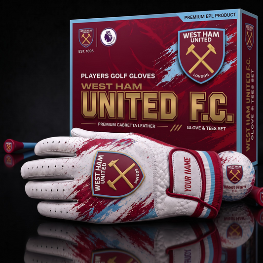 WES EPL LUXURY PERSONALIZED GOLF GLOVE SET LIMITED EDTION