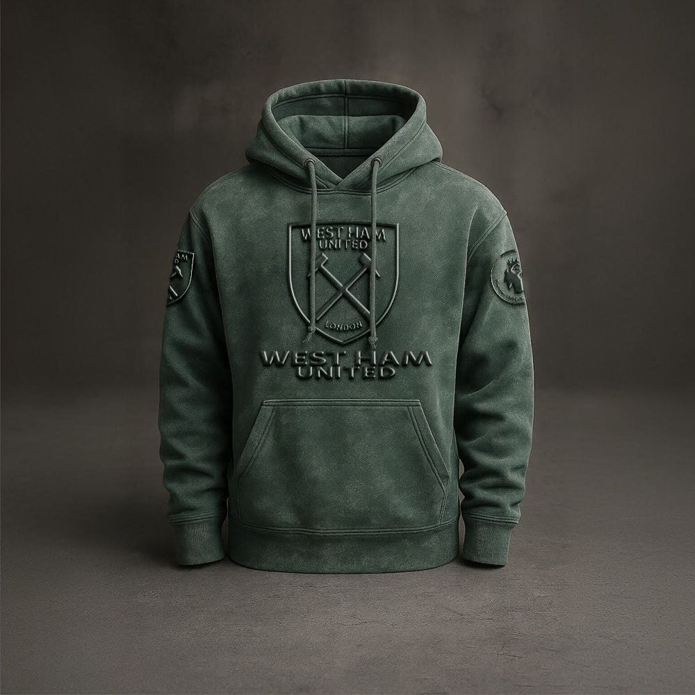 WES x EPL Embossed Hoodie DatND DVT