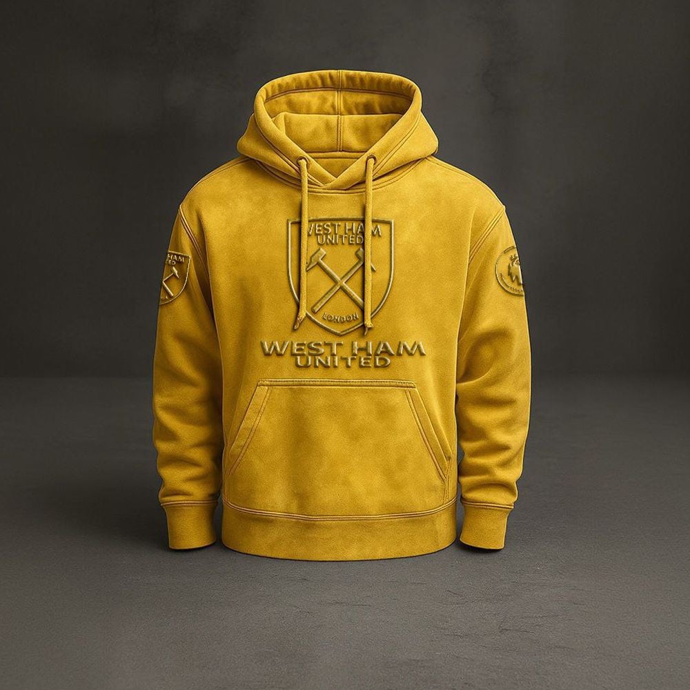 WES x EPL Embossed Hoodie DatND DVT