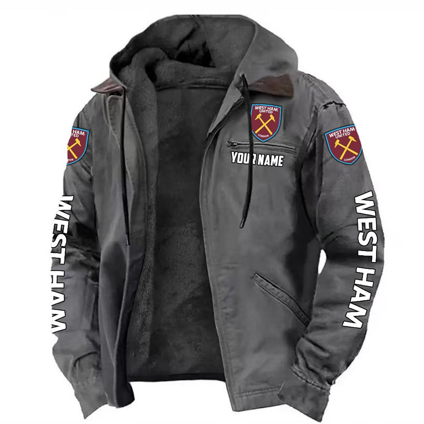 WES x EPL Zip Hoodie DATND TANTD