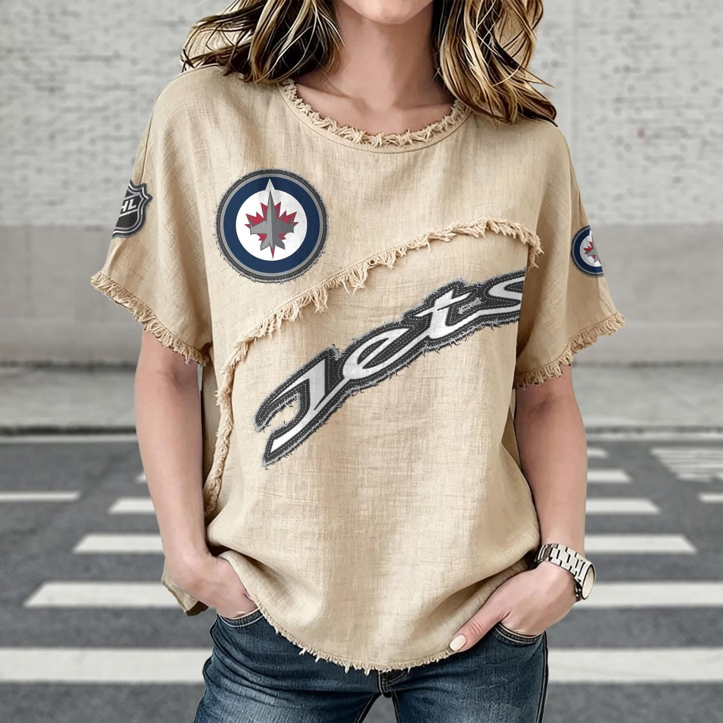 WGP x NHL Womenƒ??s Vintage O-Neck 2905 DatND DVT