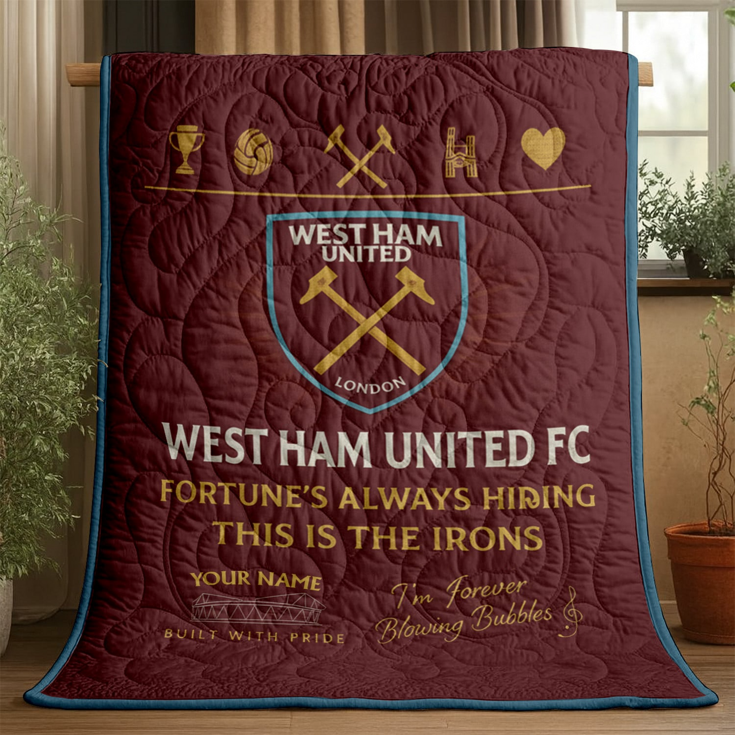 WHU x EPL Premium Bedding Set DDT CTND