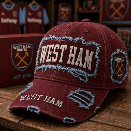 WHU x EPL Premium Patch Cap 1806