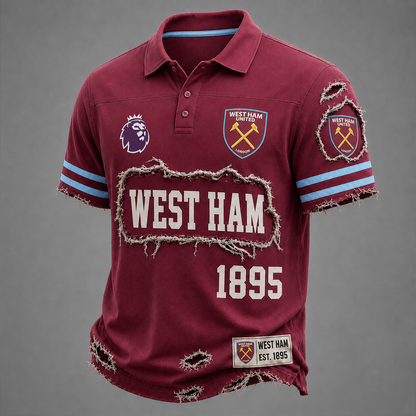 WHU x EPL LUXURY V-Neck T-Shirt 3005 DatND DVT