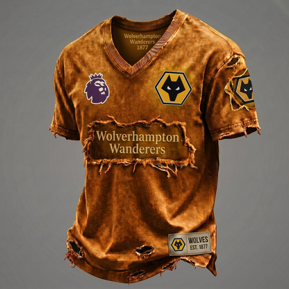 WOL X EPL Premium V-Neck T-shirt Gift For Fans 0306 NAK DATND NHT