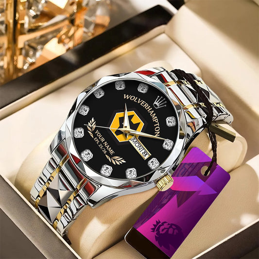 WOL x EPL Alloy Luxury Quartz Watch DatND DVT