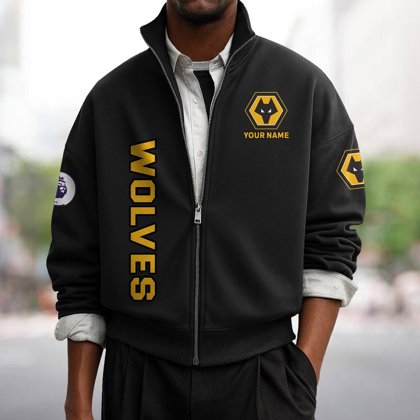 WOL x EPL Men's Zipper Sweatshirt DatND DVT