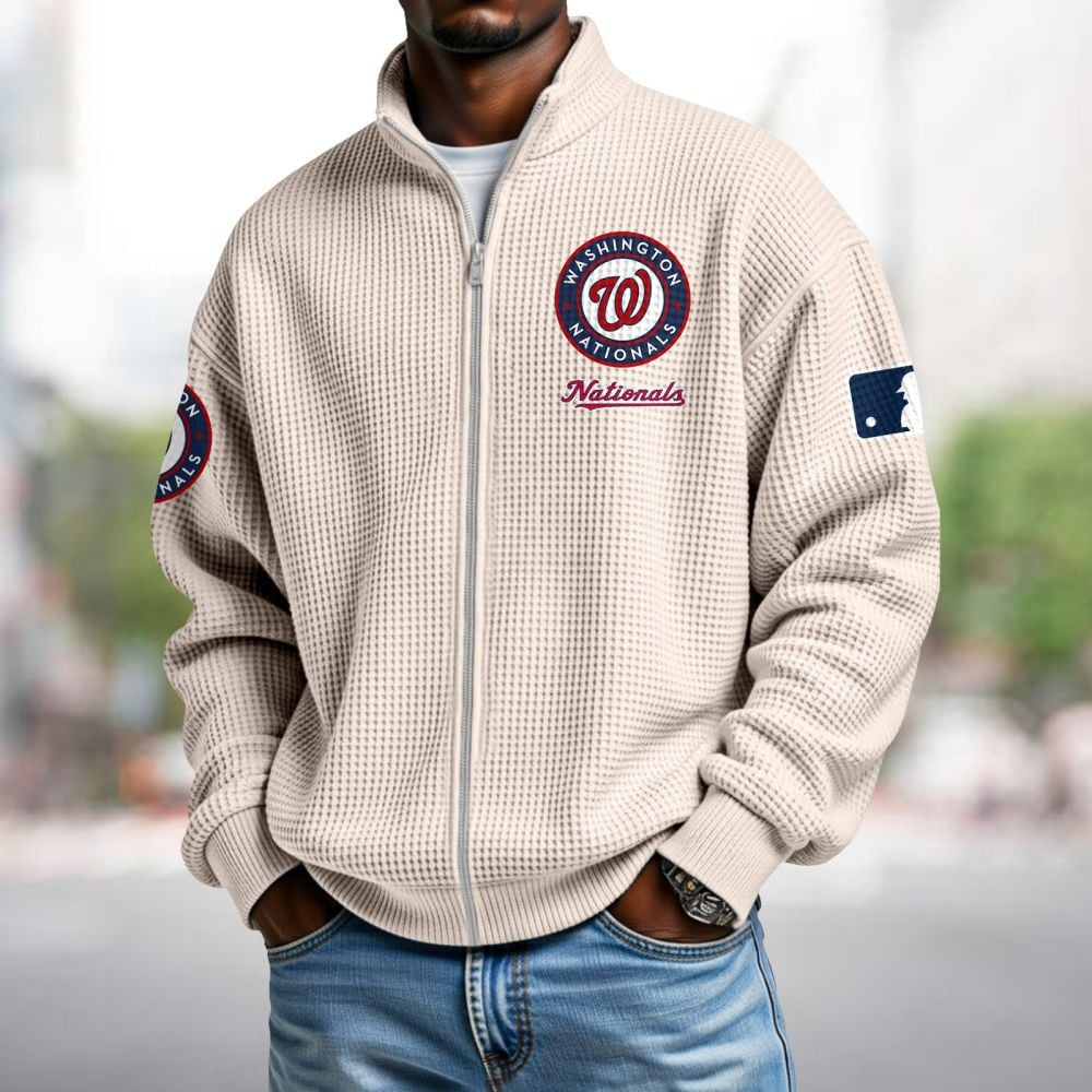 WSH x MLB Waffle Zip-Up Sweatshirt DatND DVT