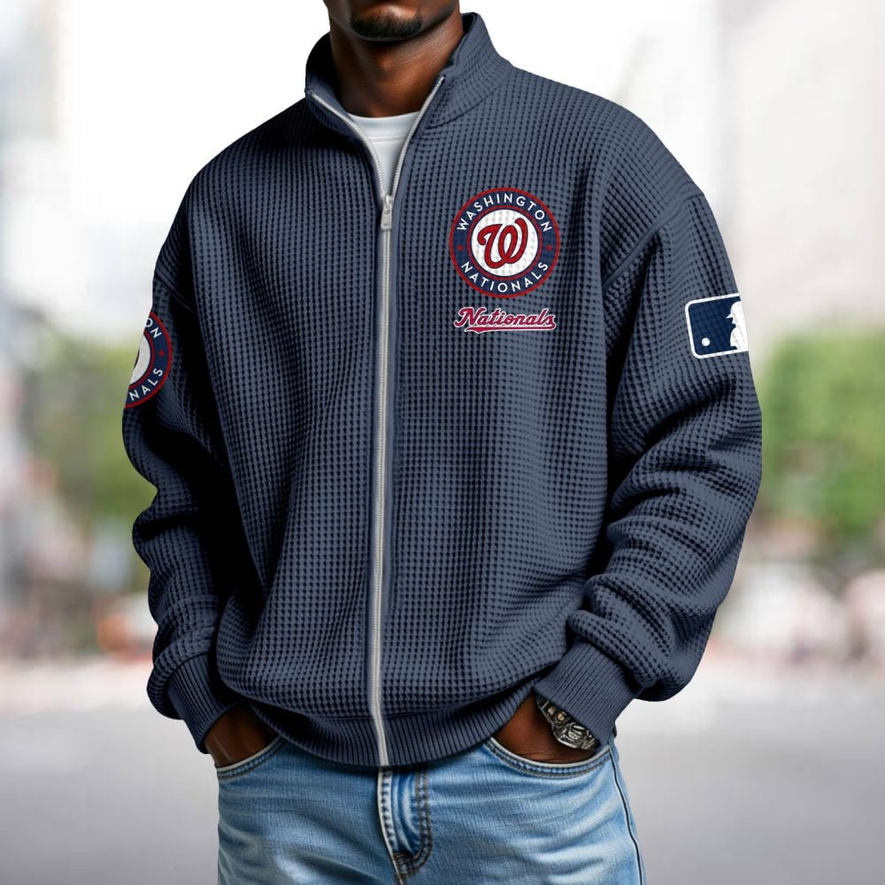 WSH x MLB Waffle Zip-Up Sweatshirt DatND DVT