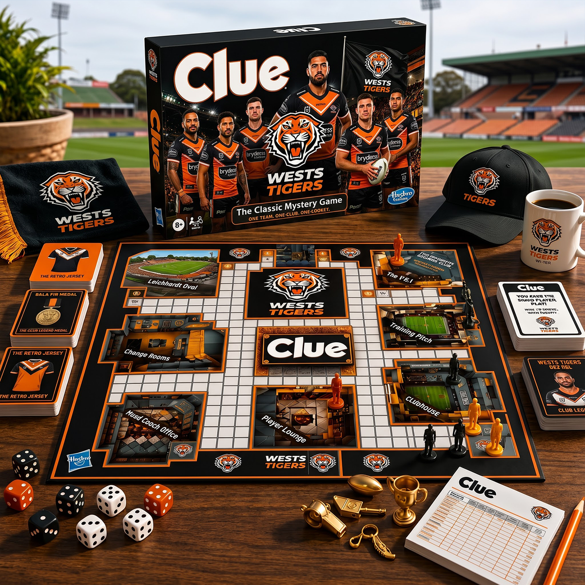 WST X Premium NRL Hasbro Collector Edition Board Game