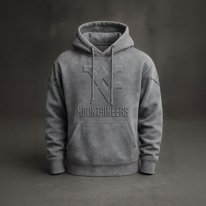 WVU Embossed Hoodie DatND DVT