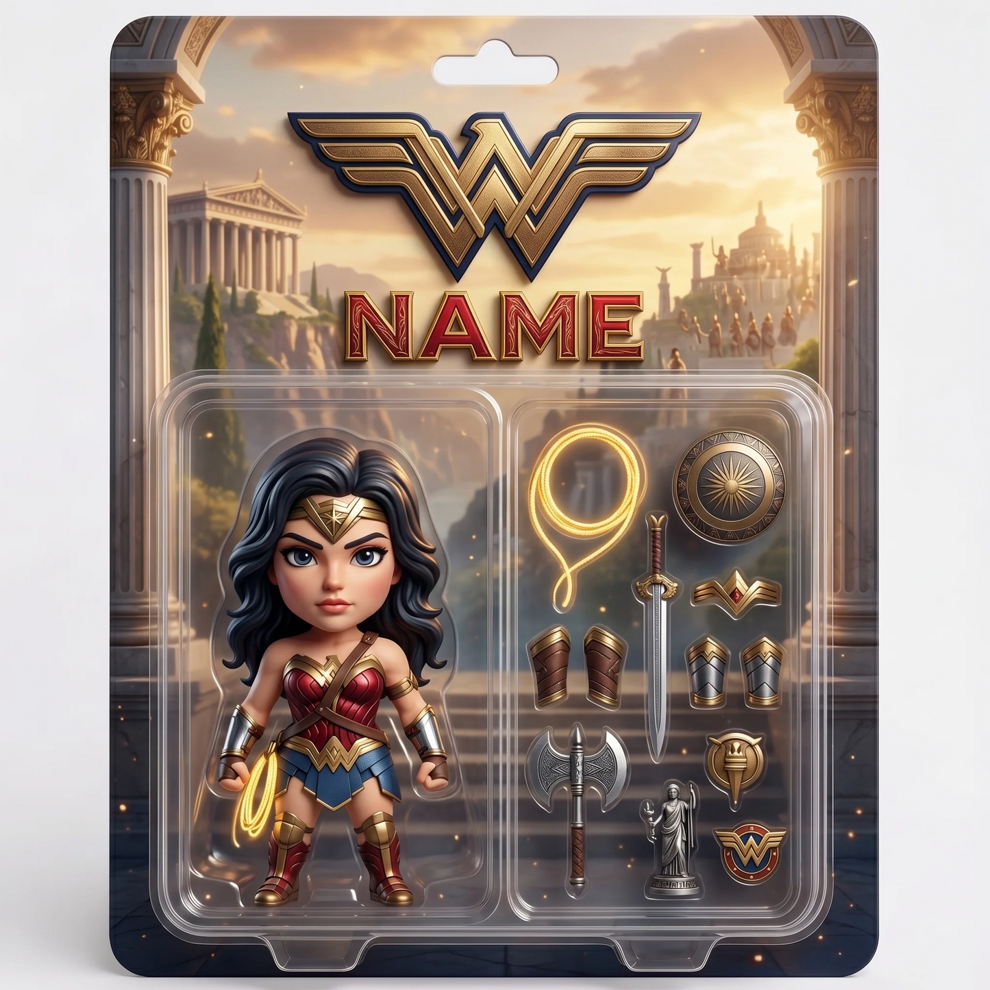 Custom Superhero Action Figure Plaque, Personalized Fan Photo Plaque, Custom Comic Hero Collectible Gift, Personalized Action Figure Display for Fans BQH