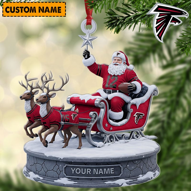 AF NFL Personalized Christmas Ornament Gift For Family DDTNTL