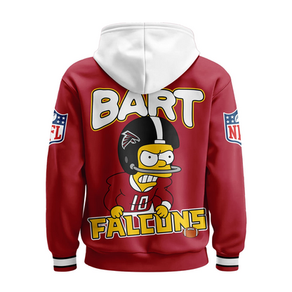 AF Premium NFL Bart Simpson Hoodie DDT NTL