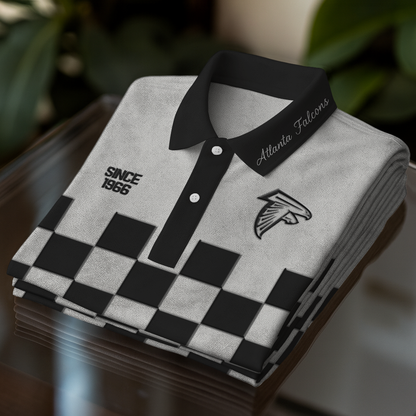 AF x NFL Embossed Retro Polo Shirt DDT NTL