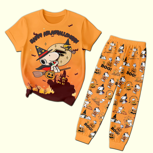 AF x NFL Mistmerch SNP Happy Halloween Pajama Set DDT CTND