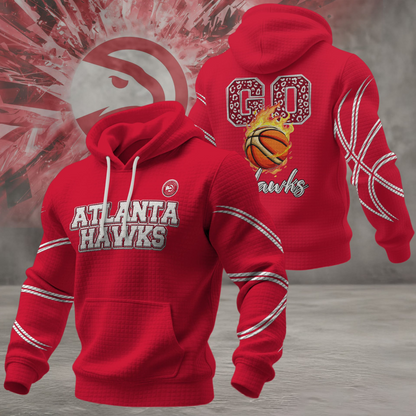 AH Premium NBA Fan Waffle Hoodie DDT CTND