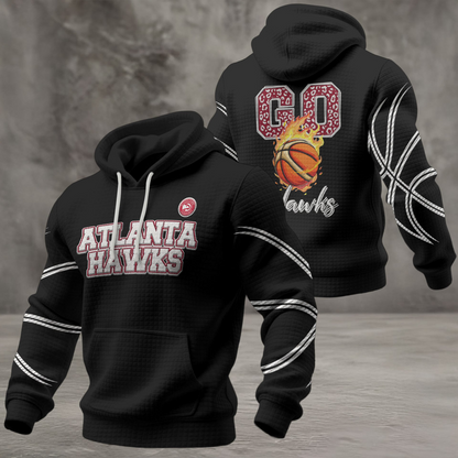 AH Premium NBA Fan Waffle Hoodie DDT CTND