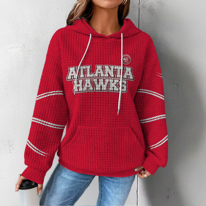 AH Premium NBA Fan Waffle Hoodie DDT CTND