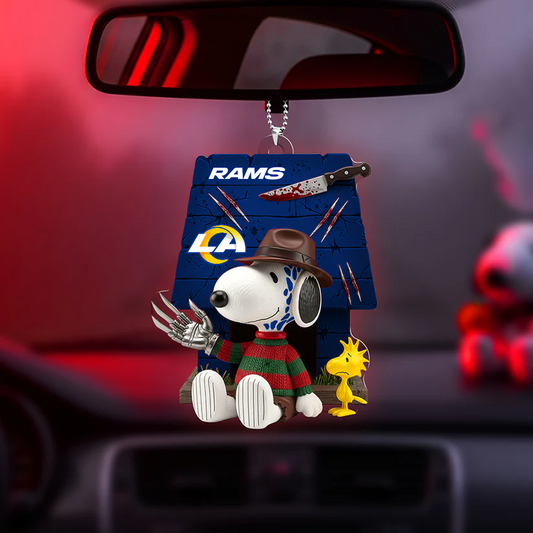 ALL I WANT FOR CHRISTMAS X NFL LAR X ORNAMENT HERE NDT TDT