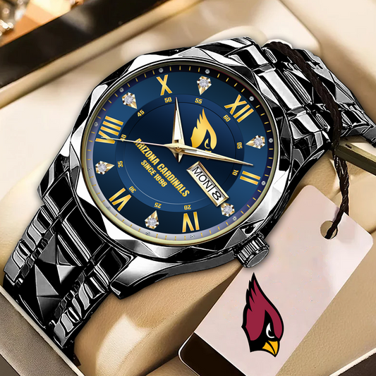 ARI x NFL Alloy Luxury Quartz Watch DATND TANTD