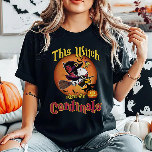 ARI x NFL This Witch Snoopy Love This 2D Shirt DatND DVT