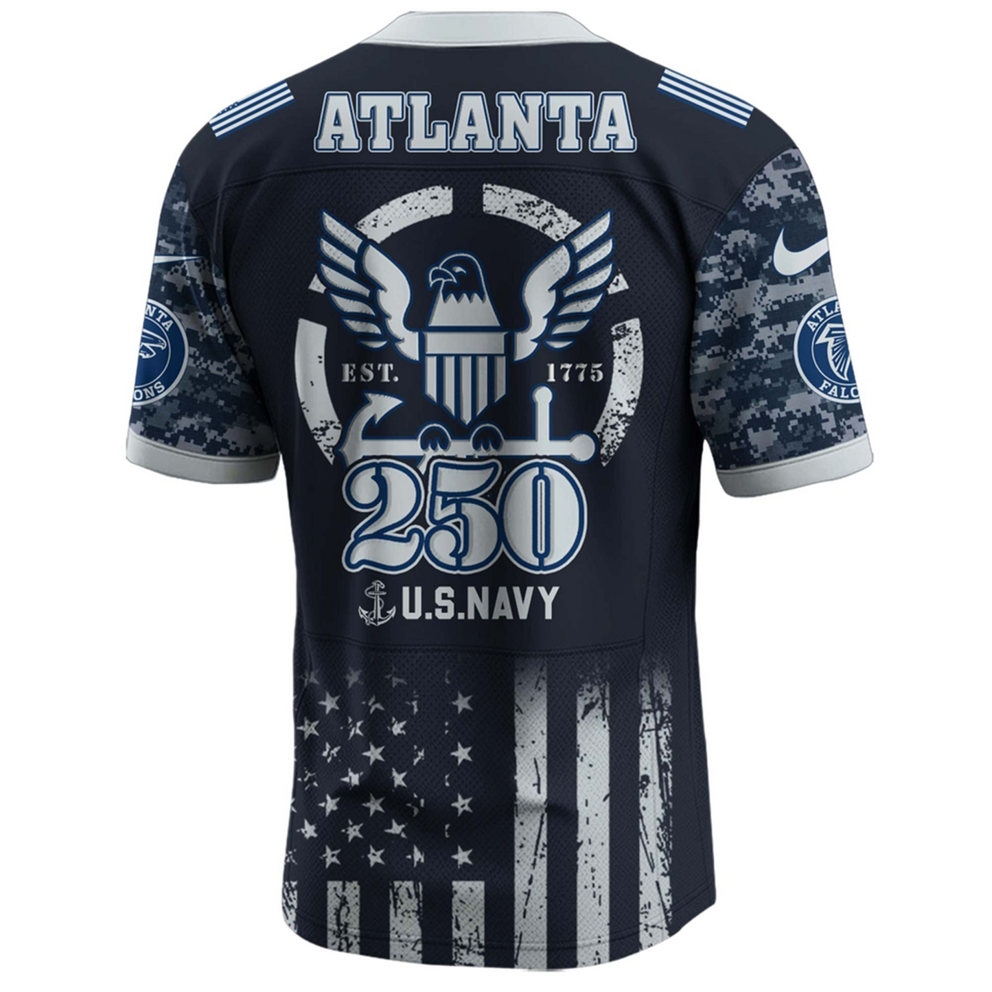 ATL x 250 U.S. Navy 250th Birthday Celebration Jersey DatND DVT