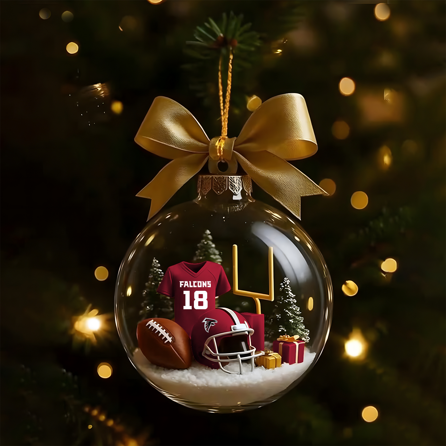 ATL x NFL Football Christmas DATND TANTD