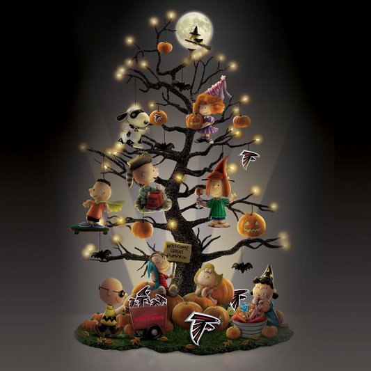 ATL x NFL Happy Halloween - Peanuts Table Tree DATND TANTD