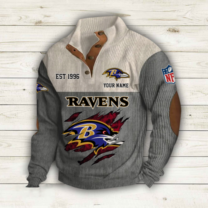 BAL x NFL Custom Name Sport Sweatshirt DatND DVT