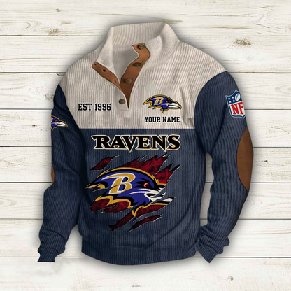BAL x NFL Custom Name Sport Sweatshirt DatND DVT