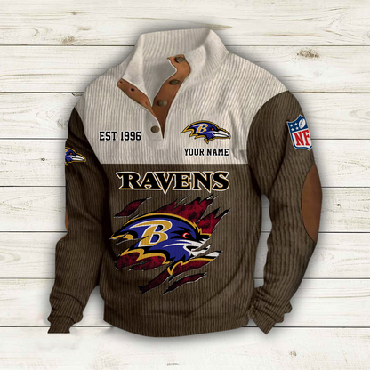 BAL x NFL Custom Name Sport Sweatshirt DatND DVT