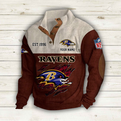 BAL x NFL Custom Name Sport Sweatshirt DatND DVT