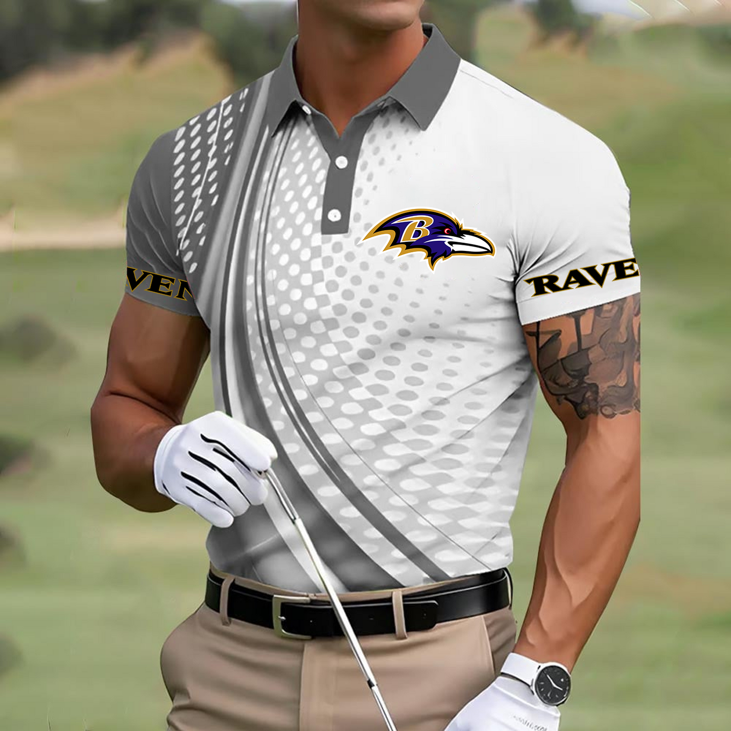 BAL x NFL Polo Shirt DATND TANTD