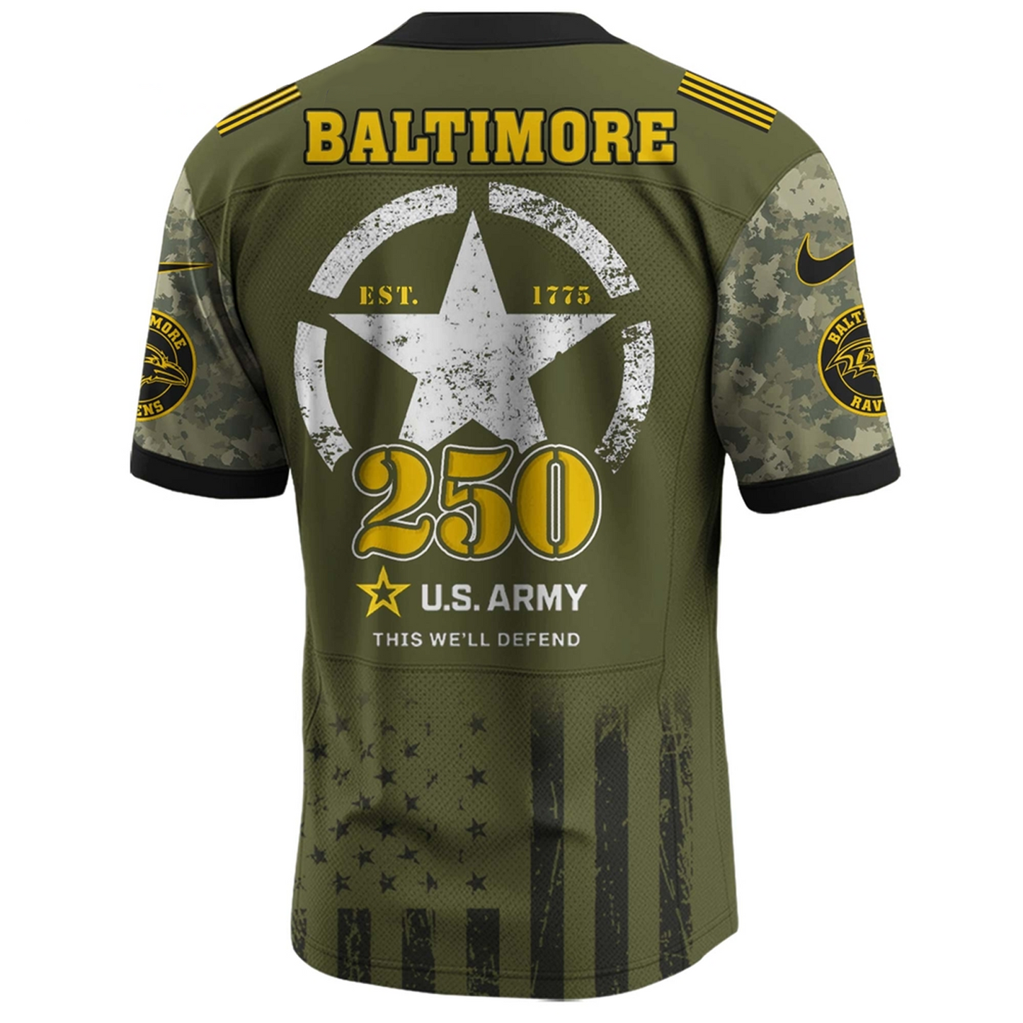 BAL x U.S. Army 250th Birthday Celebration DatND DVT