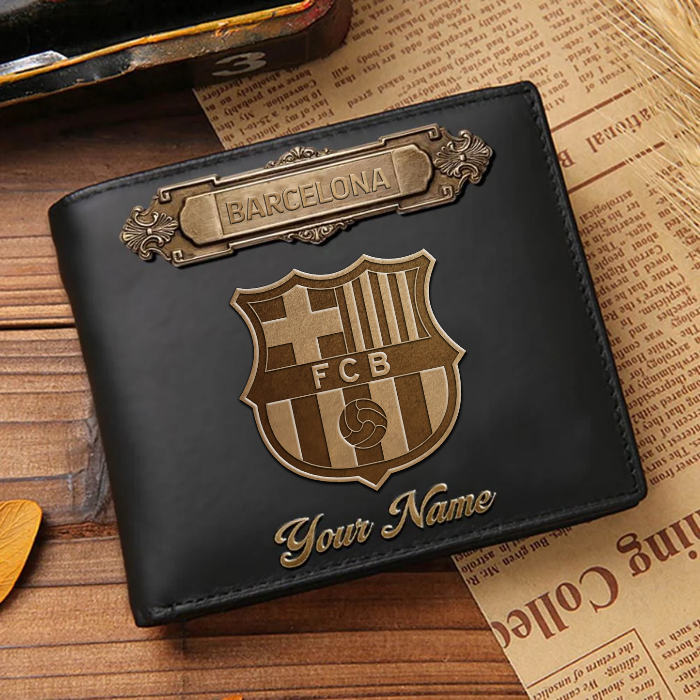 BAR Premium Leather Wallet - Personalized Edition DatND DVT