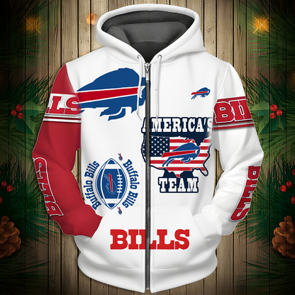 BB Premium NFL V3 3D Graphic Hoodie DDT NTL