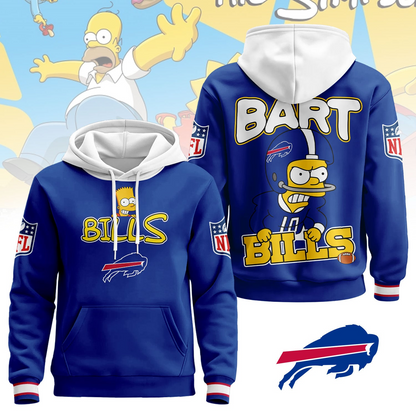BB Premium NFL Bart Simpson Hoodie DDT NTL