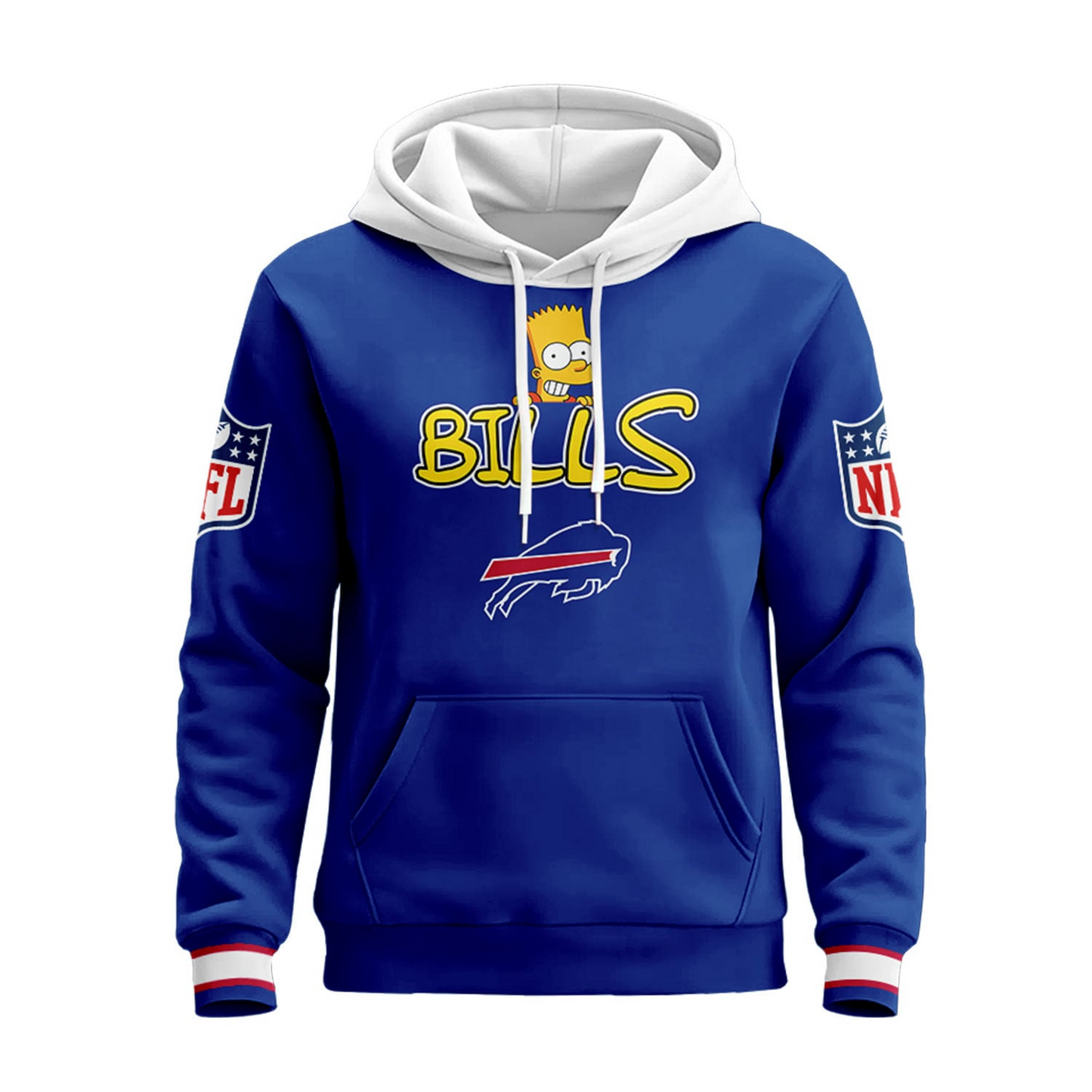 BB Premium NFL Bart Simpson Hoodie DDT NTL