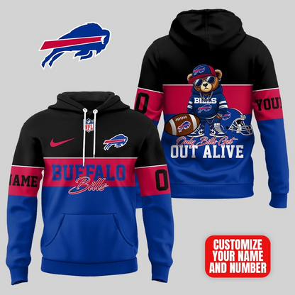 BB Premium NFL Customizable Teddy Bear Hoodie DDT HLPHUONG