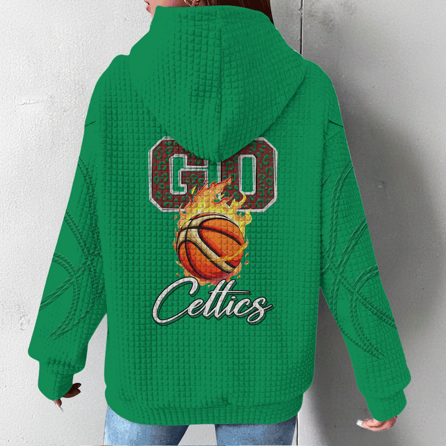 BC Premium NBA Fan Waffle Hoodie DDT CTND