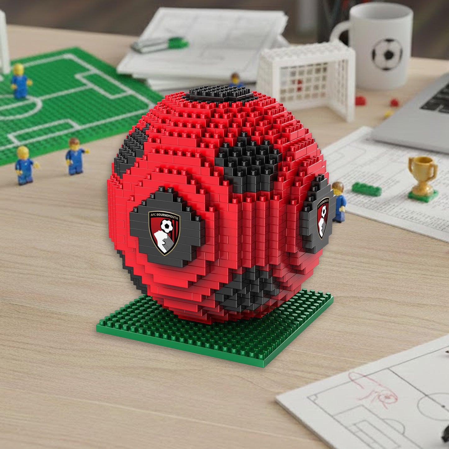 BOU x EPL Football Ball Building Block Set DDT NTL