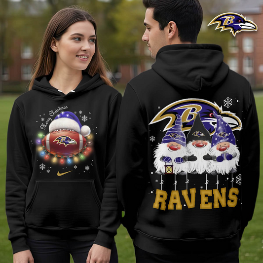 BR Premium NFL Christmas Gnomes Hoodie DDT CTND