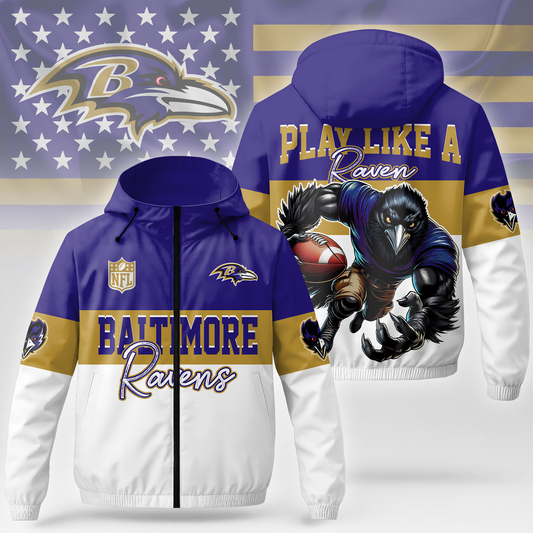 BR Premium NFL Fan Pride Windbreaker Jacket DDT NTL