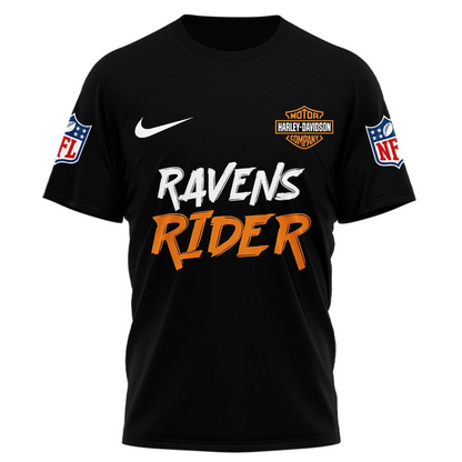 BR Premium NFL Ghost Rider Motorcycle 3D Shirt DDT CTND