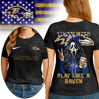 BR Premium NFL Ghostface 3D Shirt DDT HLPHUONG