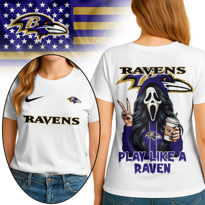 BR Premium NFL Ghostface 3D Shirt DDT HLPHUONG