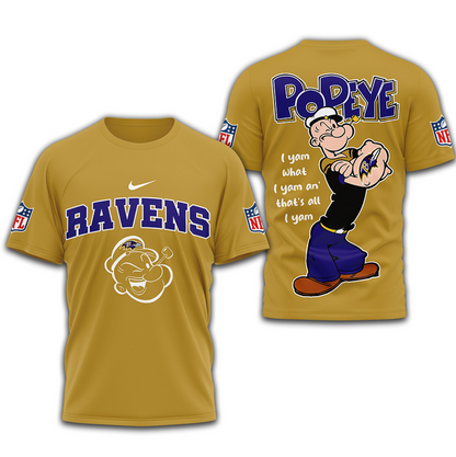 BR Premium NFL I Yam What I Yam Shirt DDT CTND